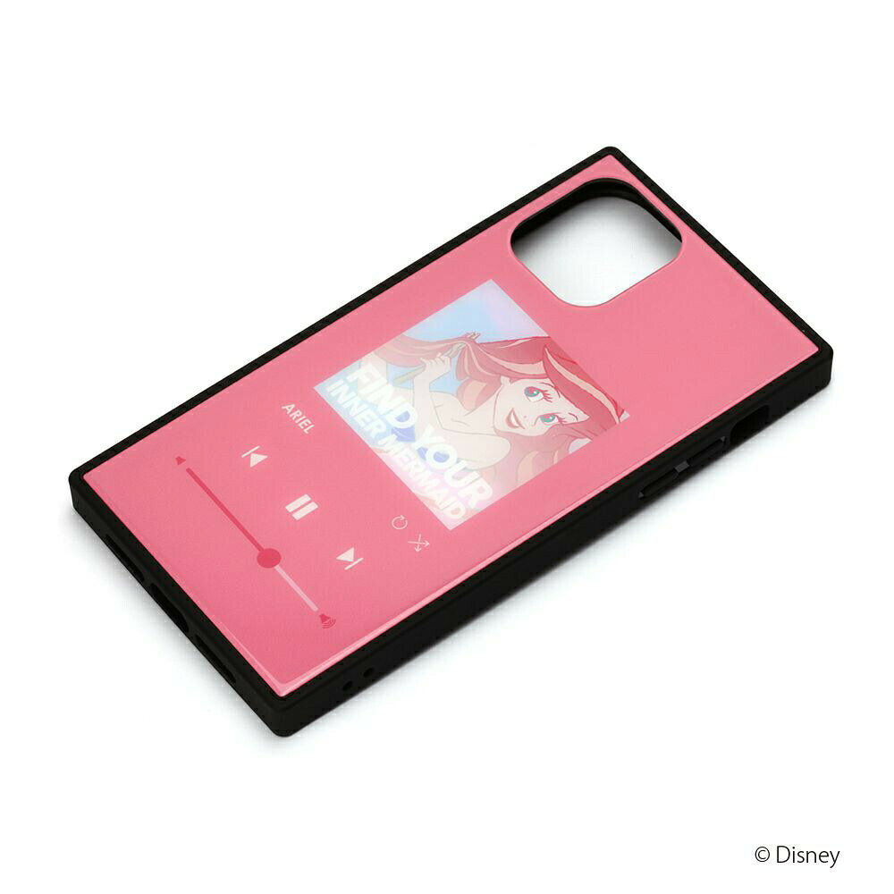 乐天商城 - 【楽天スーパーセール割引】ディズニー キャラクター iPhone11Pro 対応ガラスハイブリッドケース PG-DGT19A05ARL アリエル