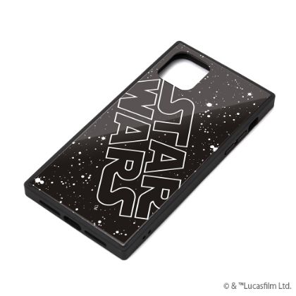 Rakuten - 送料無料 【STAR WARS】iPhone11 対応ガラスハイブリッドケース PG-DGT19B30SW [ロゴ]