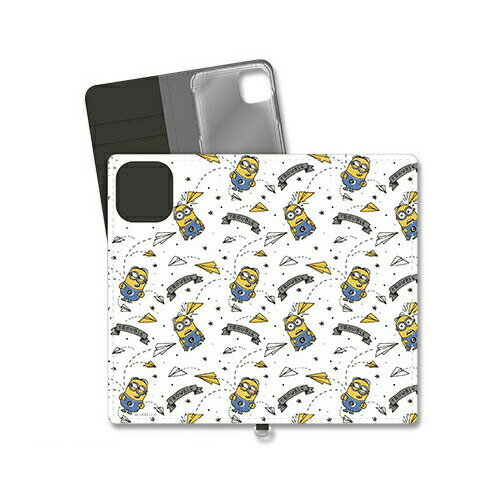 怪盗グルーシリーズ／ミニオンズデザインのiPhone11 Pro対応フリップカバーが登場! ケースを装着したままでもライトニングケーブルやイヤホンの接続が可能だから充電し放題！音楽聞き放題！ チャームリング付きだからお好きなストラップを付け...