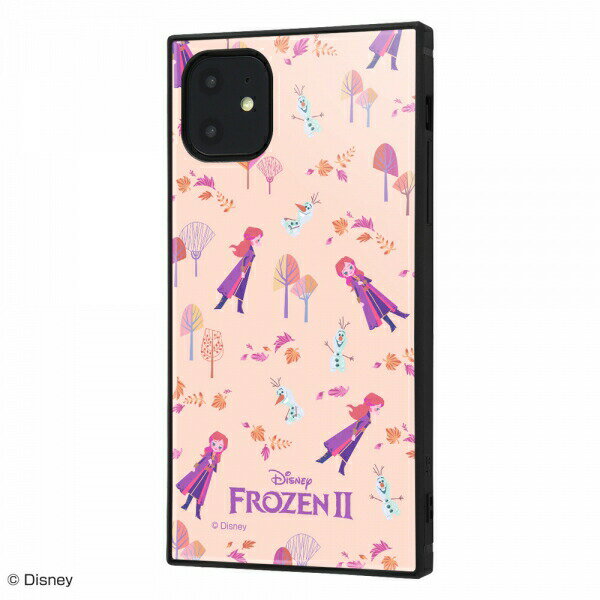 Rakuten - iPhone11対応耐衝撃ハイブリッドケース KAKU IQ-DP21K3TB FR006 『アナと雪の女王2 総柄』_02