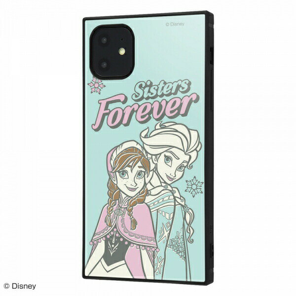 乐天商城 - iPhone11対応耐衝撃ハイブリッドケース KAKU IQ-DP21K3TB FR019 『アナと雪の女王 エルサとアナ』_01
