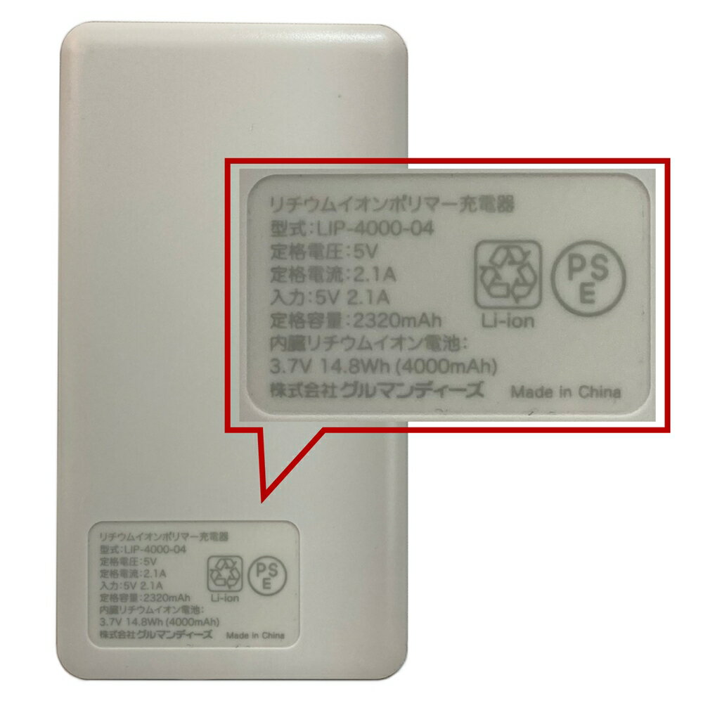 【時間限定クーポン配布中】送料無料 パワーパフガールズ 4000mAh USB出力 リチウムイオンポリマー充電器 2.1A MPG-09B スケッチ