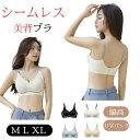 シームレス 補整ブラジャー ノンワイヤー 下着 ナイトブラ U型 美背 痛くない 寄せ上げ 谷間 脇高 脇肉キャッチ 肌触りいい 女性 たるみ防止 通気 昼夜兼用 4色