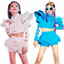 韓国 子供服 k-pop 衣装 白 赤 青 キッズダンス衣装 女の子 セット アイドル 衣装 ジャッズ ステージ衣装 演出服 ダンス 衣装 ガールズ へそ出し ファッション