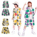 キッズダンス衣装 ヒップホップ ベスト Tシャツ イエロー グリーン パンツ 韓国 男の子 女の子 ガールズ キッズ ダンス衣装 セットアップ HIPHOP ステージ衣装 ジュニア 練習着 k-pop 衣装 jazz 応援団 発表会 演出服