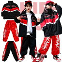 ダンス衣装 パンツ 韓国風 ファッション レッド ブラック 単品 社交ダンス衣装 長袖 単品 ジャケット ロングパンツ 舞台服 演出服 キッズ ダンス 衣装 j...