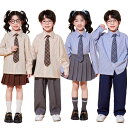 子供服 キッズ ダンス衣装 女の子 男の子 カッコいい ヒップホップ 入学式 卒業式 卒園式 チェック柄ネクタイ シャツ スカート パンツ セットアップ JK ...