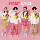 ブルー オレンジ キッズダンス衣装 女の子 セットアップ 長袖 スカート デニムパンツ ダンスパンツ パンツ 韓国風 子供服 ガールズ ダンス 団体服 k-po...