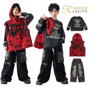 迷彩 キッズダンス衣装 セットアップ 子供服 ヒップホップ 衣装 男の子 女の子 キッズダンス 練習着 パーカー 赤 トレーナー デニムパンツ ズボン ダンス衣装 キッズ hiphop かっこいい