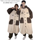 パジャマ ペア ルームウェア レディース メンズ 可愛い もこもこ 上下 冬用 裏起毛 ペアパジャマ カップル フラノ ペアセット 長袖 防寒 部屋着 お揃い ...