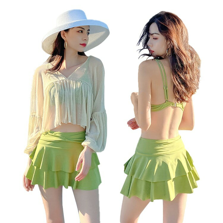 水着可愛いレディース体型カバー水着...