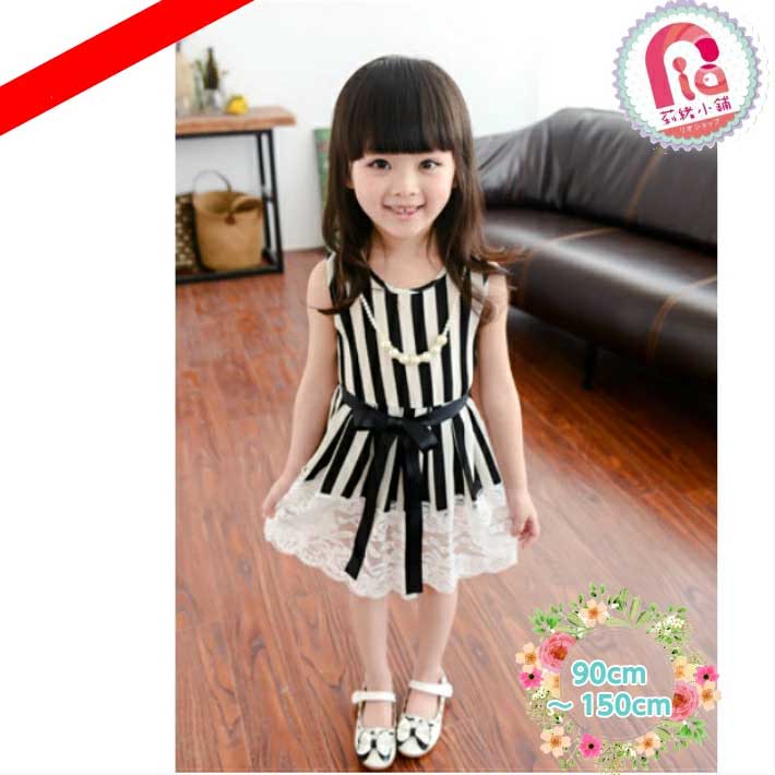 インポート子供服 ノースリーブワンピース 90,100,110,120,130,140,150cm