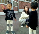 韓国子供服 maro ママサイズ　タイガースウェット　ママとお揃い(ペア）コーデ♪バックスタイルもかわいい子供と親子お揃い服を！！親子ペア服