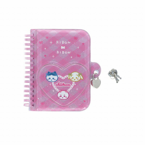 樂天商城 - サンスター文具(Sun-Star Stationery) ちいかわ グッズ リングノート 鍵付き リボン S2643782