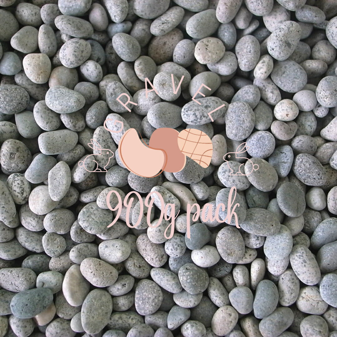 天然ごま白（ゴマシロ）3サイズ（15-40mm） 900g袋　ガーデニング/庭/ガーデニング化粧砂利　庭 敷石 D..