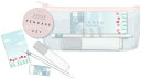 クーリア SHEER シアーペンケース文具ギフトセット ベビーピンク ギフト