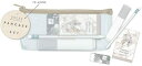 クーリア SHEER シアーペンケース文具ギフトセット ベージュ ギフト
