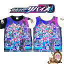 【仮面ライダー リバイス】 半袖Tシャツ 男の子 キッズ 2カラー（ブラック ホワイト） 半袖 100cm 110cm 120cm 子供 子供用 保育園 幼稚園