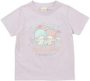 リトルツインスター キキララ ワンポイント 半袖Tシャツ 100/110/120