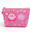 【楽天スーパーSALE】【SALE割引対象商品】ケイカンパニー 星のカービィ KIRBY MUTEKI! SUTEKI! CLOSET 船型ポーチ