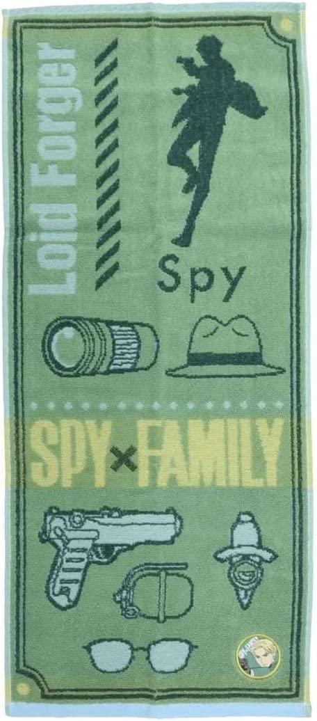 SPY FAMILY ロイド[フェイスタオル]ジャガードロングタオル約34×80cm