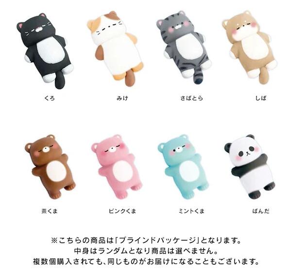 【1個売り】【中身はランダム】クーリア シークレット おねんねスクイーズ 全8種 ランダム ぷにぷに スクイーズ ストレス解消 癒し マスコット コレクション プレゼント サプライズ rio-rioshop-10013481 RIO 莉緒小舗 サンプル画像2