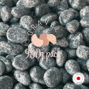 純国産 国産庵治(あじ)玉石 4サイズ(5mm〜30mm) 900g袋 「斑 (ふ)」が美しい「花崗岩のダイヤモンド」 玉砂利