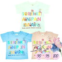 アンパンマン 夏 ロゴとキャラクター集合　Tシャツ 半袖Tシャツ　 SA3191