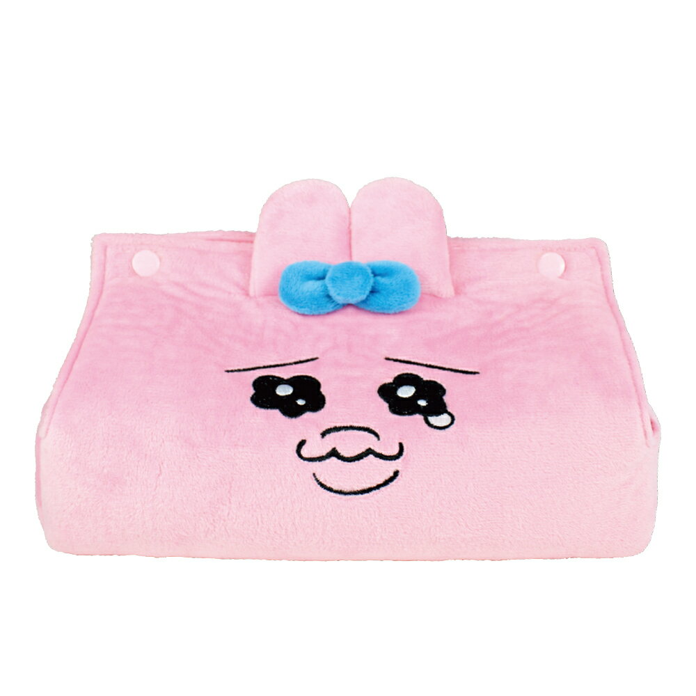 ティーズファクトリー おぱんちゅうさぎ ぬいぐるみドアップティッシュカバー なみだ H13×W24×D14cm OU-5542729