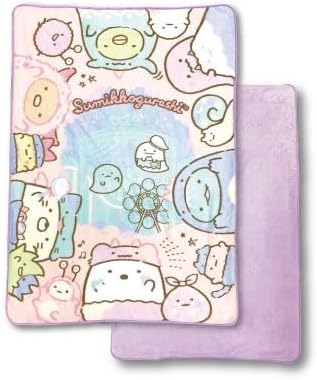 【楽天スーパーSALE】【SALE割引対象商品】畑山商事 立体 ひざ掛け 100×140cm すみっコぐらし　立体ハーフケット　ブランケット　毛布