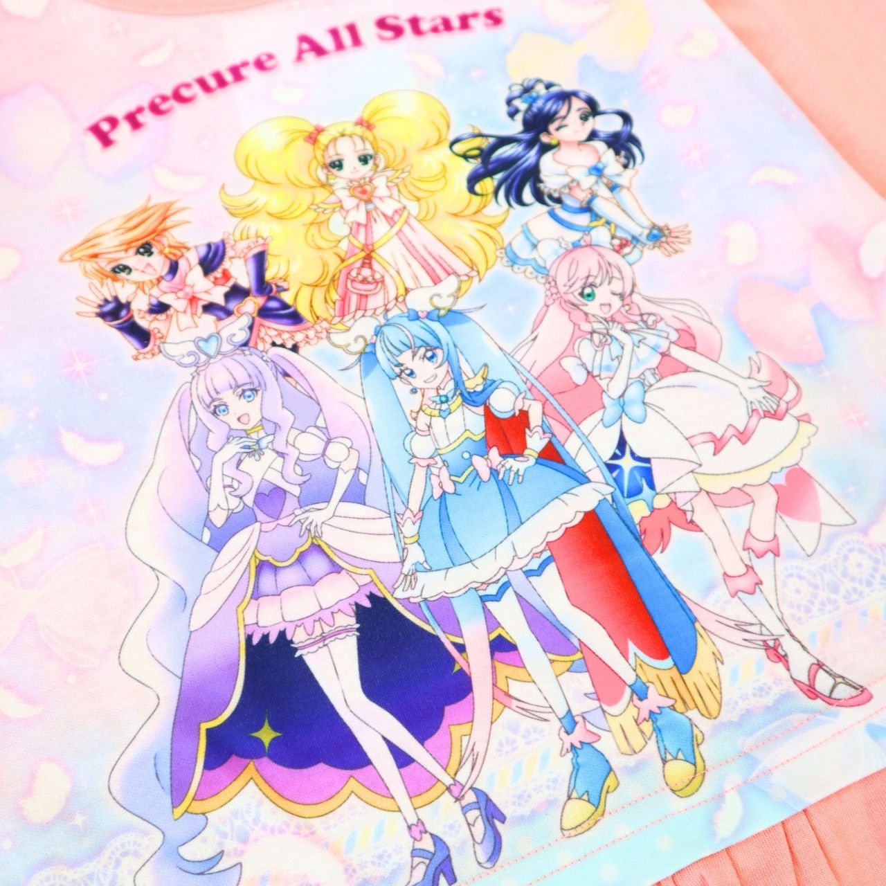 プリキュアオールスターズ 長袖Tシャツ ひろがるスカイプリキュア 子供服 シャツ 長袖 Tシャツ　ふたりはプリキュア　キュアブラック　キュアホワイト　シャイニールミナス 3