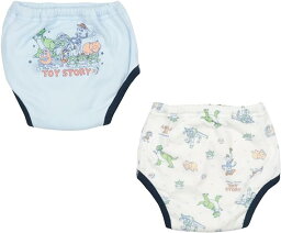 新入荷　[ディズニー] 乳幼児用トレーニングパンツ トイストーリー　トレパン 4層 トレーニングパンツ 2枚組 ベビー お名前タグ付き