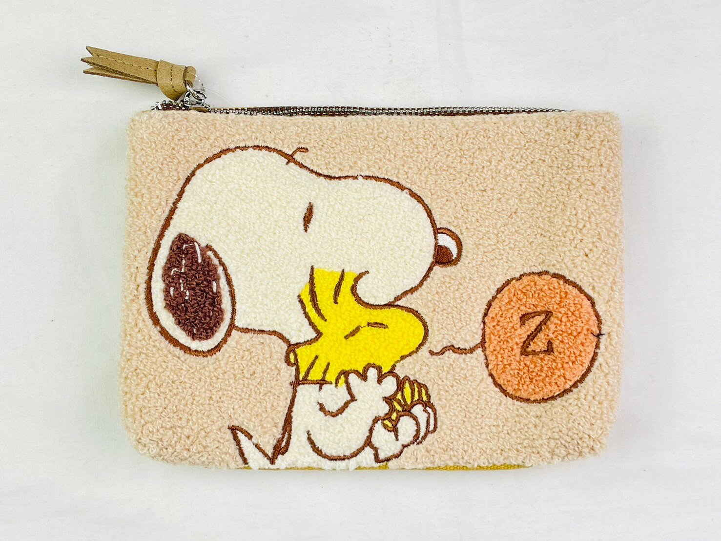 【楽天スーパーSALE】【SALE割引対象商品】SNOOPY サガラ3ポケットポーチ ハート W16.5×H12×D2cm SPC-1237