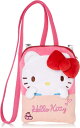 【楽天スーパーSALE】【SALE割引対象商品】丸眞 フェイスポケットポーチ サンリオ ハローキティ ひょこっとキティ マスコットポケットポーチ