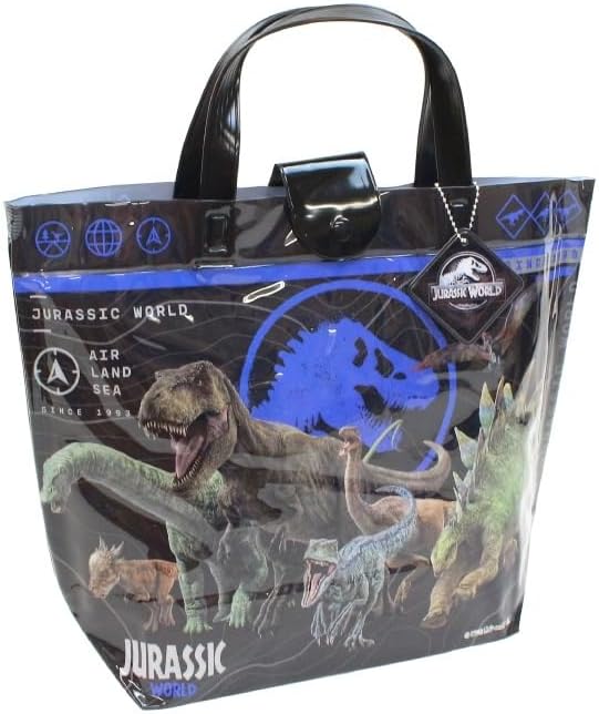 ジュラシック・ワールド プールバッグ【バケット型・ブラック】[プールバッグ/ビーチバッグ/水着バッグ]