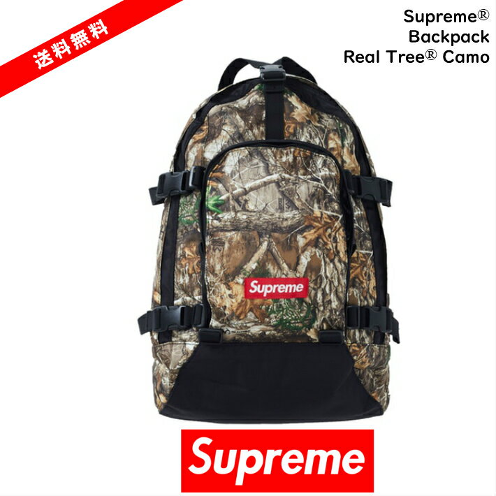 【国内正規品】Supreme(シュプリーム)19FW SUPREME Backpack Real Tree CamoSupreme シュプリーム Backpack バックパック リュック 新作 国内正規品 リアルツリーカモSupreme 2019