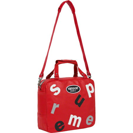 【国内正規品】Supreme(シュプリーム) 20ss Supreme/Vanson Leathers Letters Bag　Red　レッド　赤　新作 国内正規品Supreme　2020【中古】【新古品　未使用品】【半タグ付き】すり替えなど防止のため、返品交換不可商品