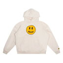 【公式 正規品】Drew House mascot hoodie - creamドリューハウス マスコットフーディ プルオーバーパーカー クリームー【S】【M】...