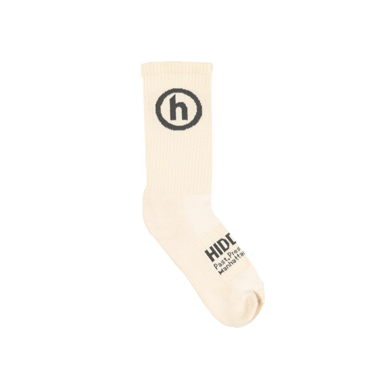 【公式 正規品】HIDDEN® Socks Tan/Grey サイズ:OS(FREE) 靴下 正規品 【中古】 【新古品 未使用品】
