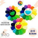 Kaikai Kiki Takashi Murakami TAKASHI MURAKAMI kaikai kiki Flower KeyChain 3Color フラワー キーチェーン バッジ お花ぬいぐるみ