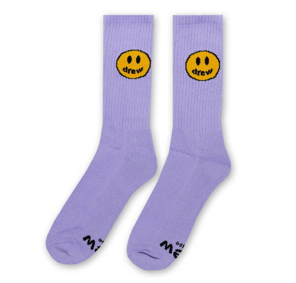 Drew House 2020SS Mascot Socks - LABENDERドリューハウス マスコット　ソックス-ラベンダー　2020　サイズ：FREE　靴下 正規品  