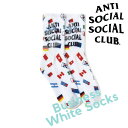 anti social 　assc　ASSCBusiness White Socks ホワイト（白）ASSC ソックス　靴下サイズ one size