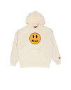 【公式 正規品】Drew House mascot hoodie cream ドリューハウス マスコットフーディ クリームー プルオーバーパーカー スマイリープ...