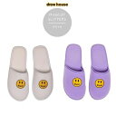 【公式 正規品】Drew House mascot slippers - lavender/white ドリューハウス マスコット スリッパ 2サイズ S/M L/XL【中古】【新古品 未使用品】【正規品】