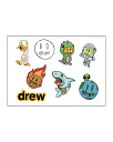 【公式 正規品】 Drew House drew house cosmo sticker sheetステッカー シール【中古】【新古品 未使用品】【正規品】