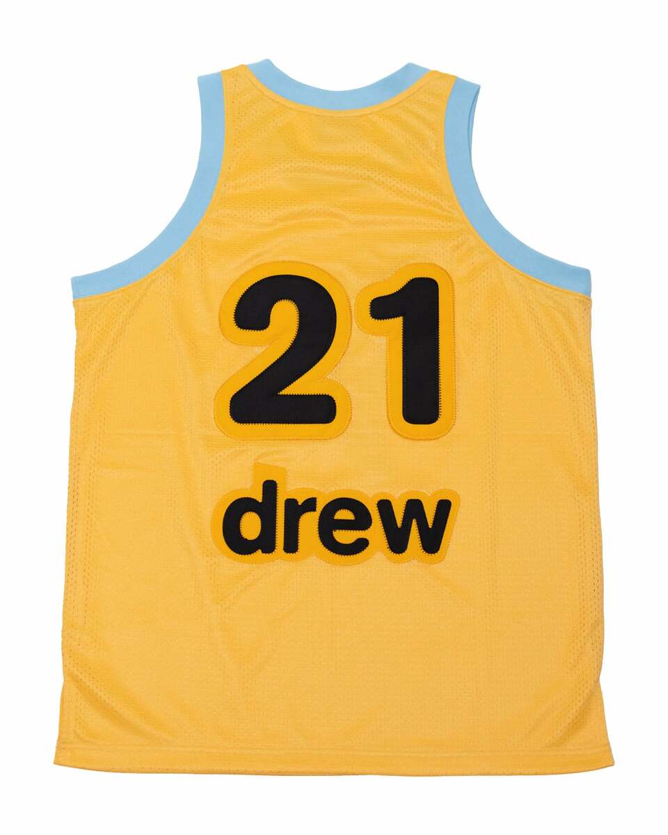 【公式 正規品】　DREW HOUSE drew figment basketball jersey - tangerine　タンクトップ　ノースリーブ Tシャツ カットソー 【XL】【中古】【新古品　未使用品】【正規品】