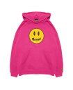 【公式 正規品】Drew House drew house mascot hoodie - magentaドリューハウス マスコットフーディ プルオーバーパーカー スマイリープリント【XS】【S】【M】【L】【XL】