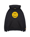 【公式 正規品】Drew House drew house mascot hoodie - blackドリューハウス マスコットフーディ プルオーバーパーカー スマイリープリント【S】【M】【L】【XL】【中古】【新古品　未使用品】【正規品】