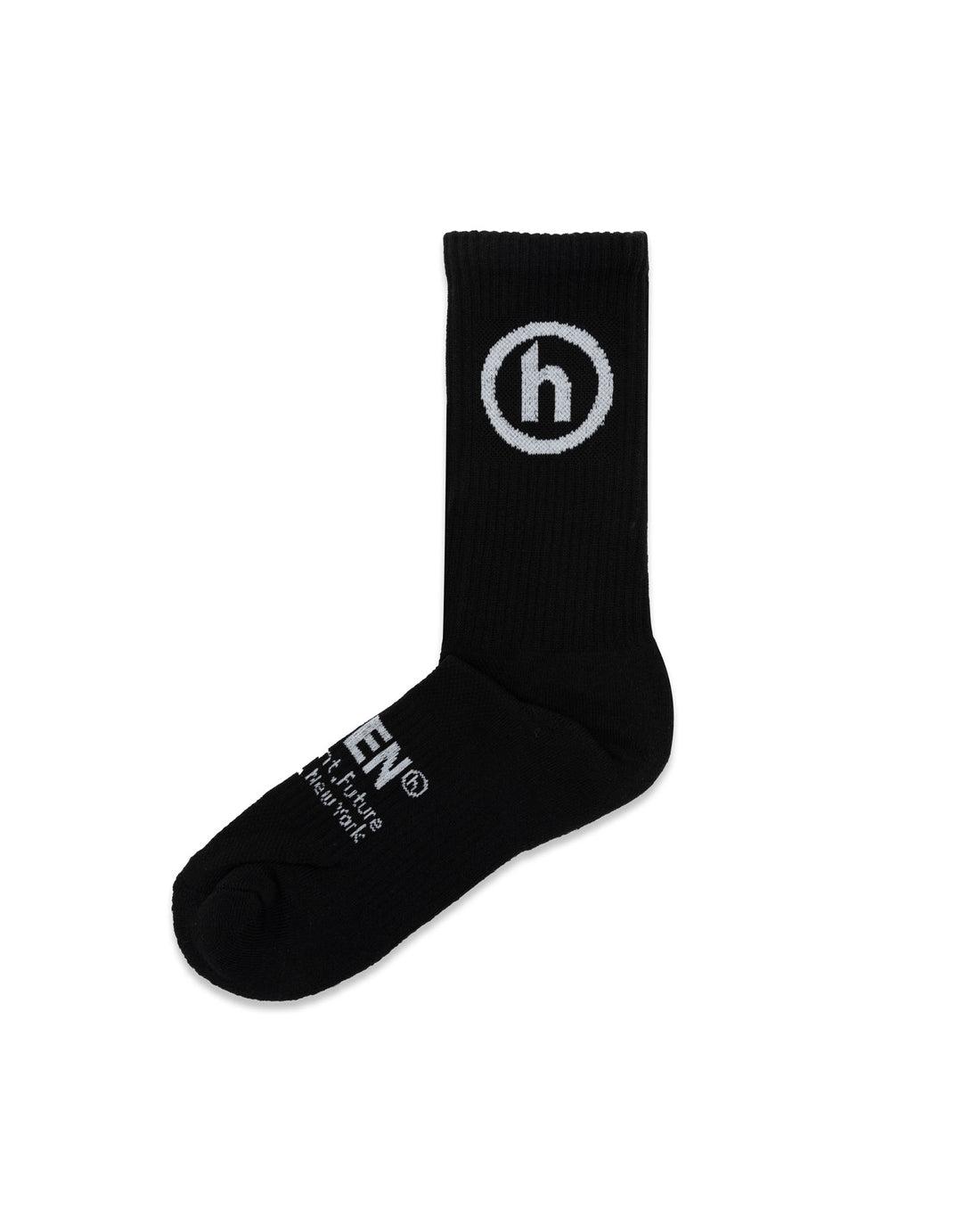 新入荷　【公式 正規品】HIDDEN® Socks ソックス　Black Silver　サイズ：FREE　靴下 正規品 【中古】 【新古品　未使用品】