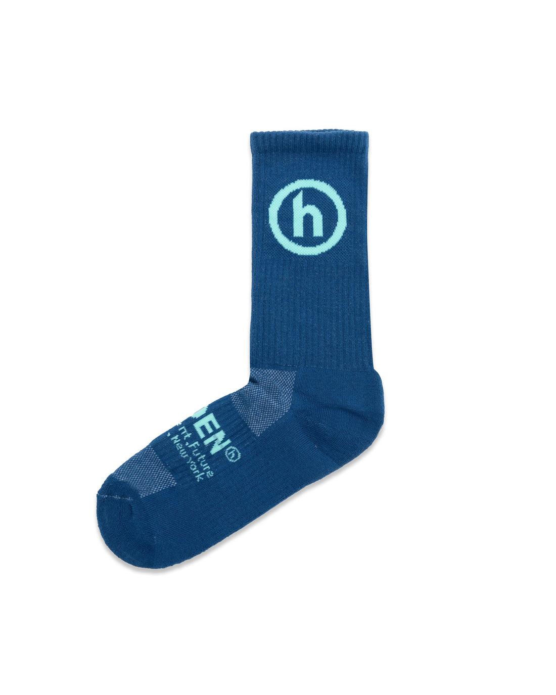 乐天商城 - 新入荷　【公式 正規品】HIDDEN® Socks ソックス　Blue Teal　サイズ：FREE　靴下 正規品 【中古】 【新古品　未使用品】